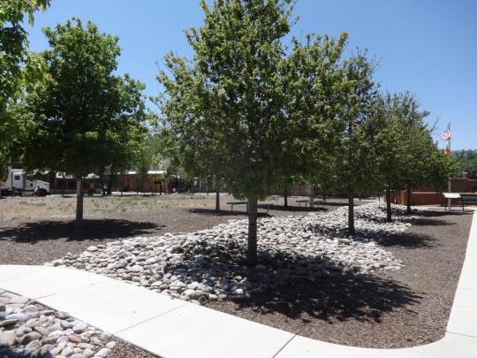 Photo: Cerrillos Hills State Park Visitor Center - Plaza